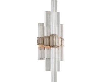 Corbett 236-11-WSL Viola Wall Sconce, 1-Light, Warm Silver Leaf