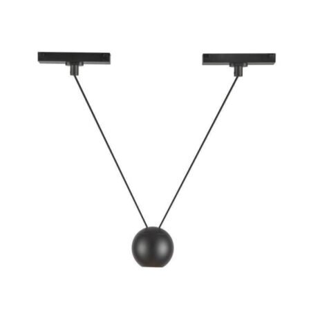 Kuzco Lighting TRP27203-BK Faria Double Trilo Track Pendant