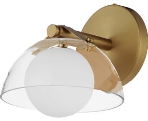 Studio M SM31001CLNAB Domain Wall Sconce